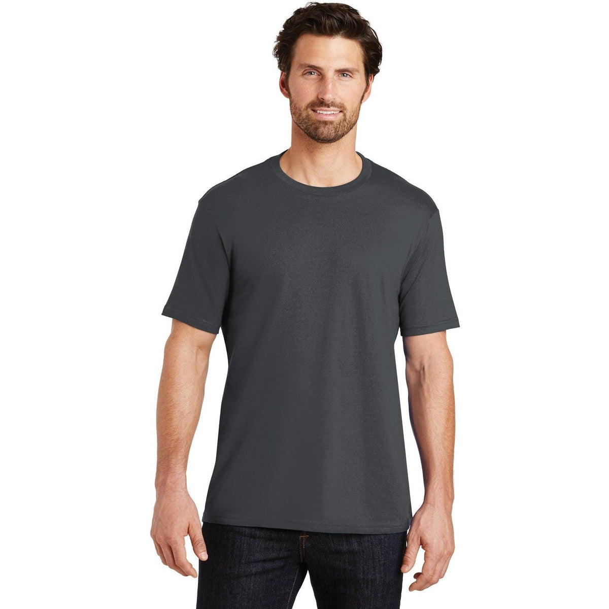 no-logo District Perfect Weight Crew Tee-Polos-District-Thread Logic