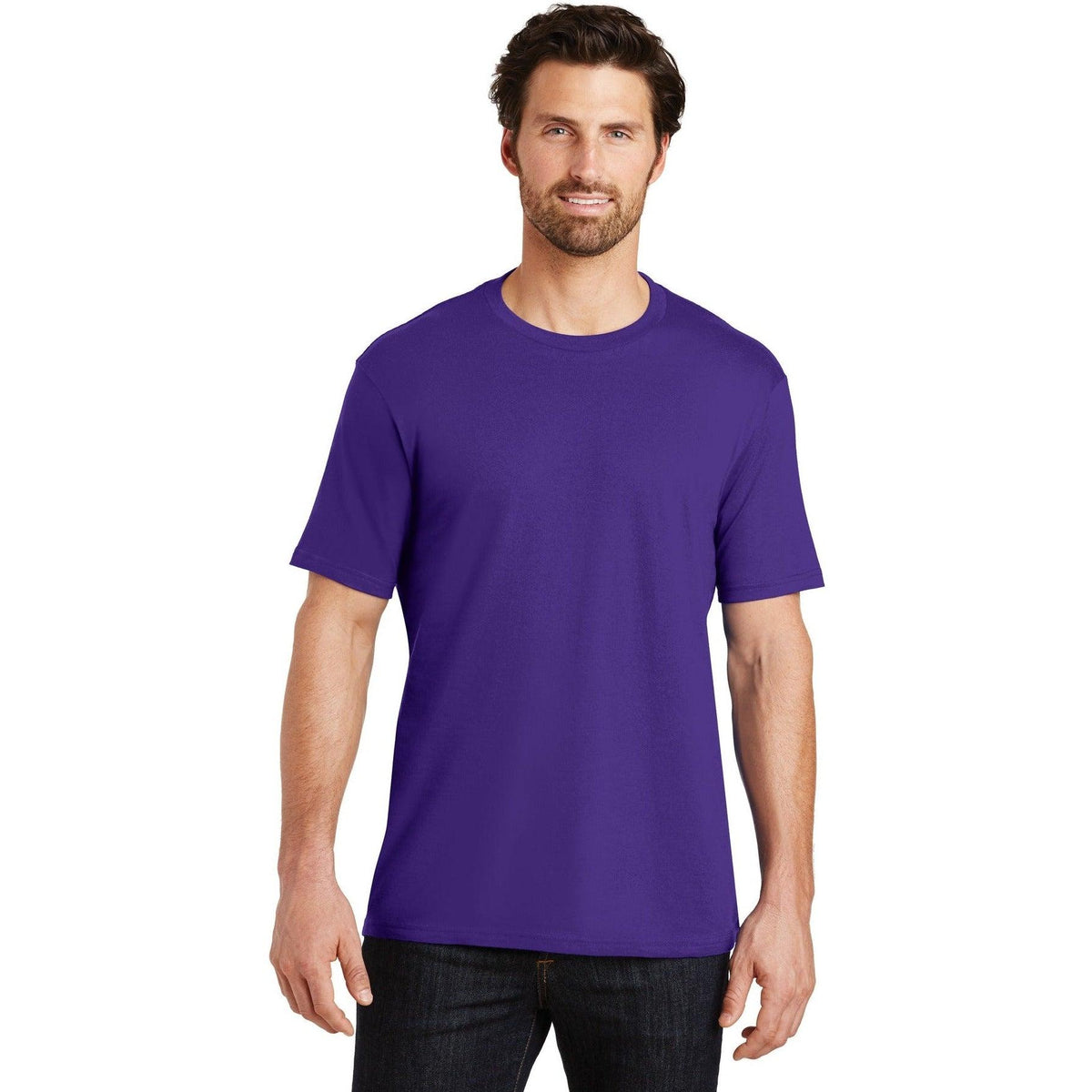 no-logo District Perfect Weight Crew Tee-Polos-District-Thread Logic