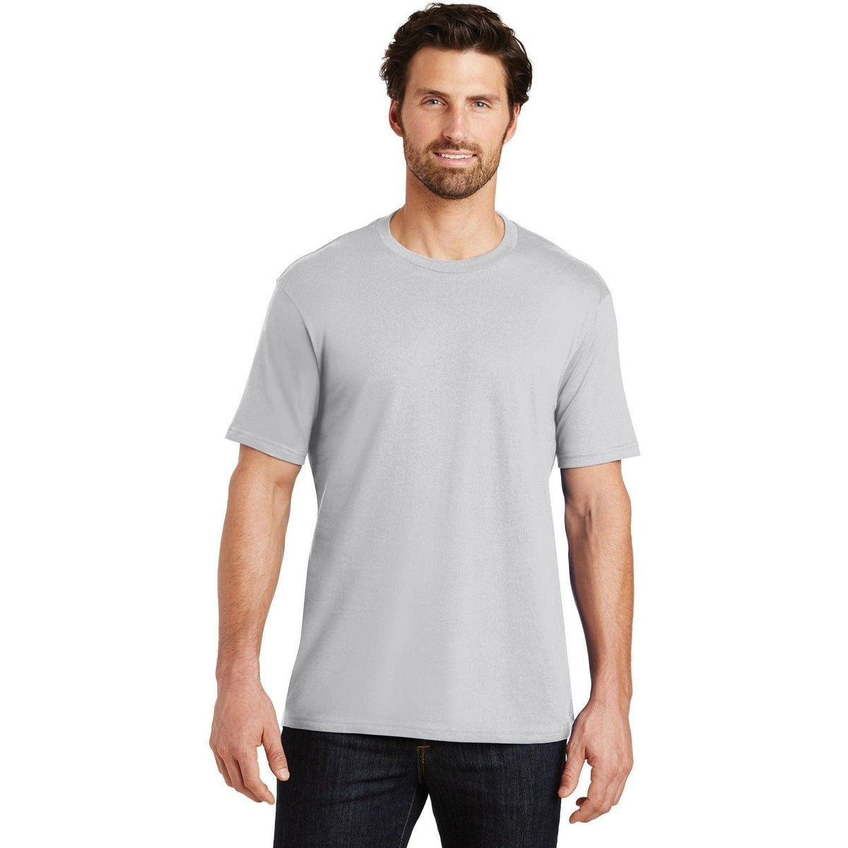 no-logo District Perfect Weight Crew Tee-Polos-District-Thread Logic