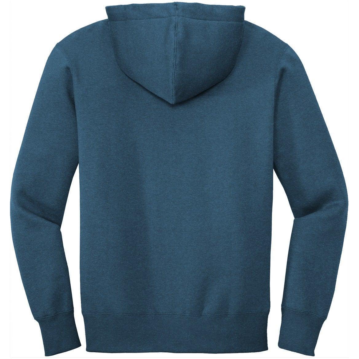 no-logo District Perfect Weight Fleece Full-Zip Hoodie-Regular-District-Thread Logic