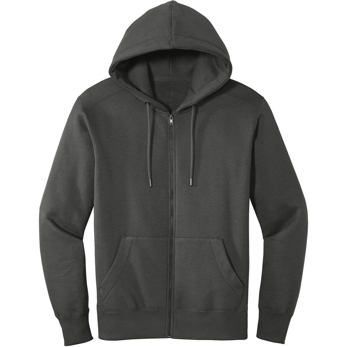 no-logo District Perfect Weight Fleece Full-Zip Hoodie