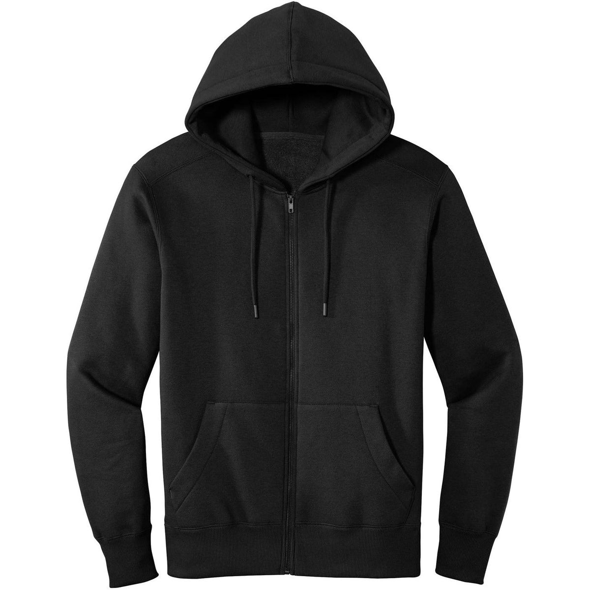 no-logo District Perfect Weight Fleece Full-Zip Hoodie