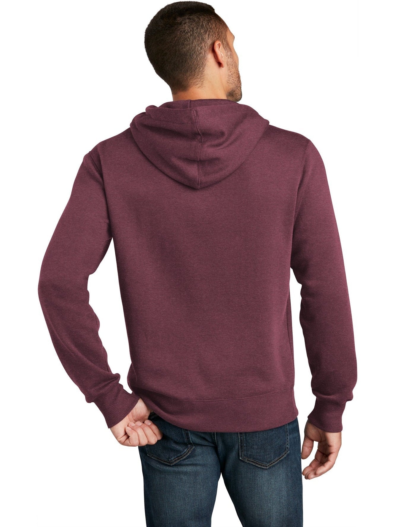 no-logo District Perfect Weight Fleece Hoodie-Regular-District-Thread Logic
