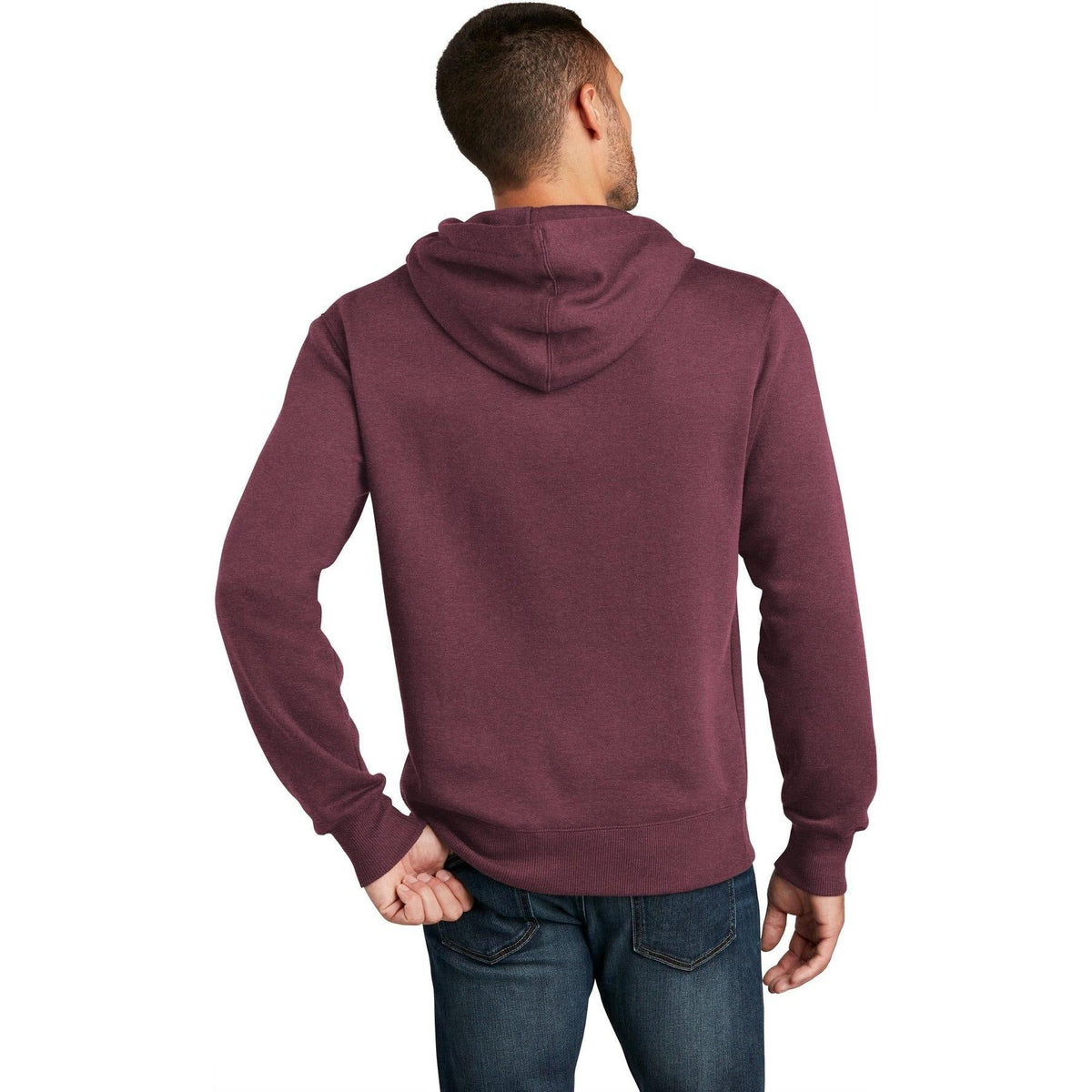 no-logo District Perfect Weight Fleece Hoodie-Regular-District-Thread Logic