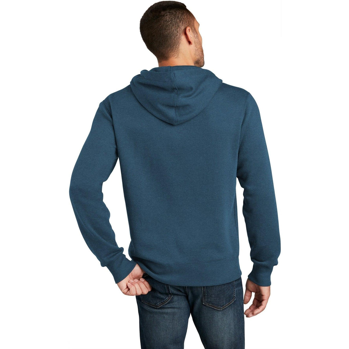 no-logo District Perfect Weight Fleece Hoodie-Regular-District-Thread Logic