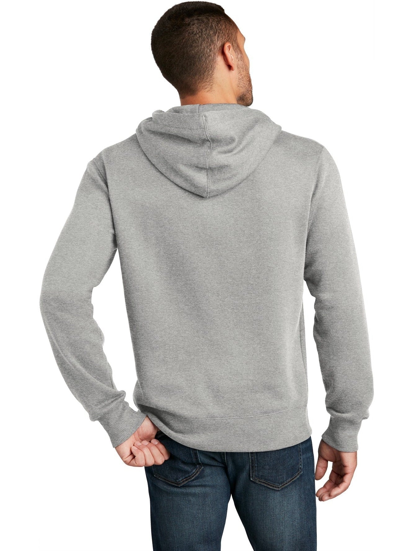 no-logo District Perfect Weight Fleece Hoodie-Regular-District-Thread Logic