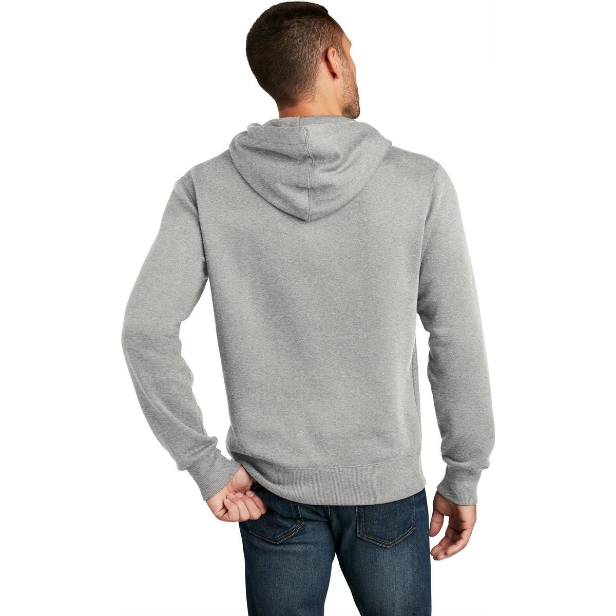 no-logo District Perfect Weight Fleece Hoodie-Regular-District-Thread Logic