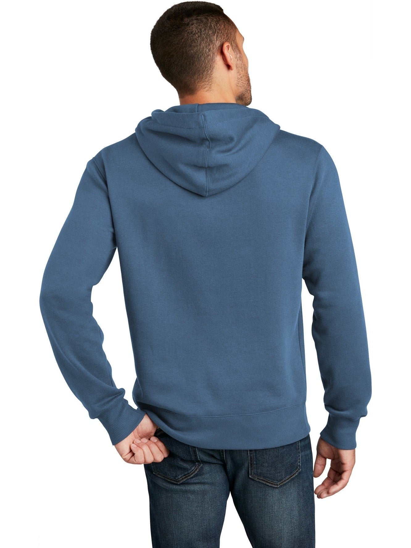 no-logo District Perfect Weight Fleece Hoodie-Regular-District-Thread Logic