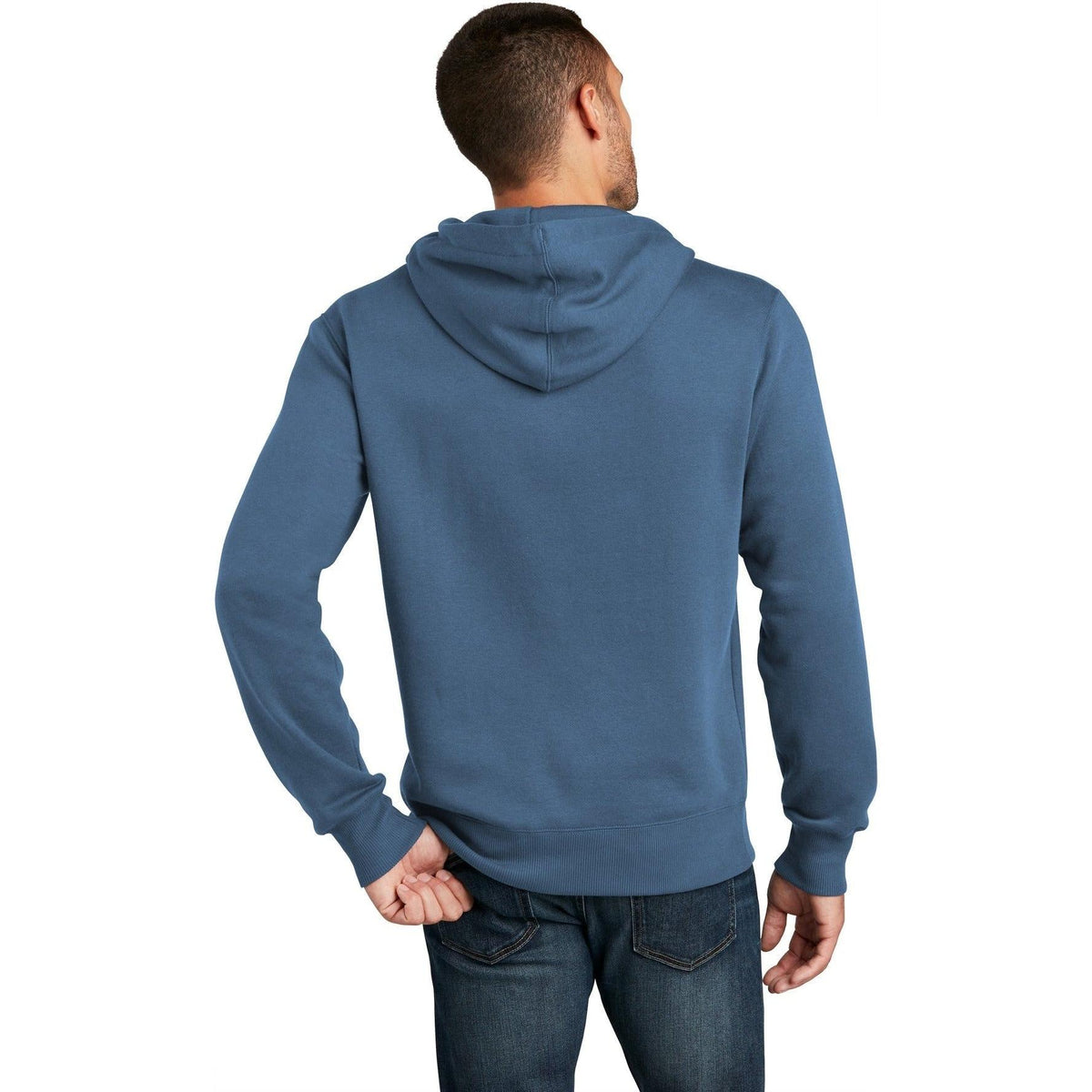 no-logo District Perfect Weight Fleece Hoodie-Regular-District-Thread Logic