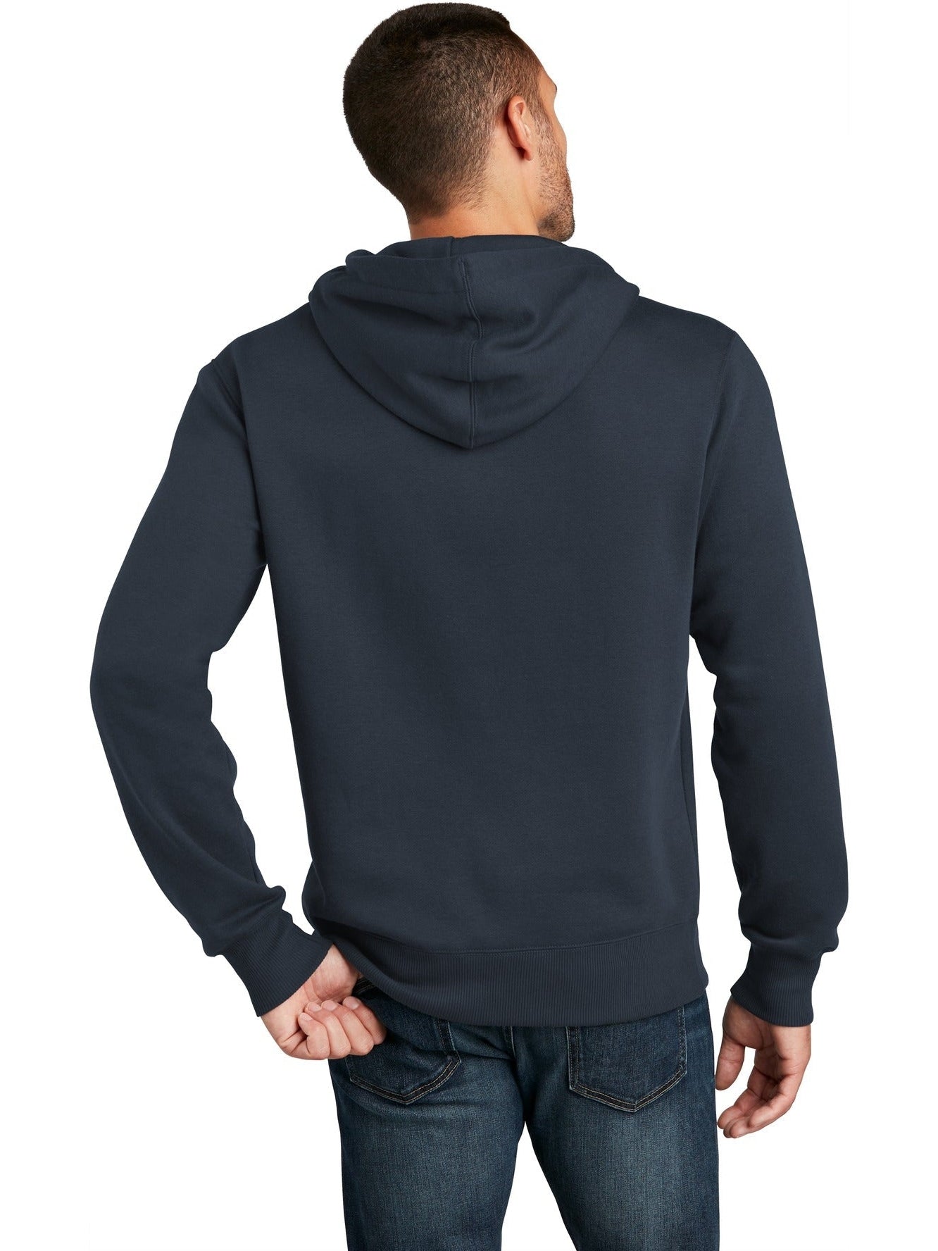 no-logo District Perfect Weight Fleece Hoodie-Regular-District-Thread Logic