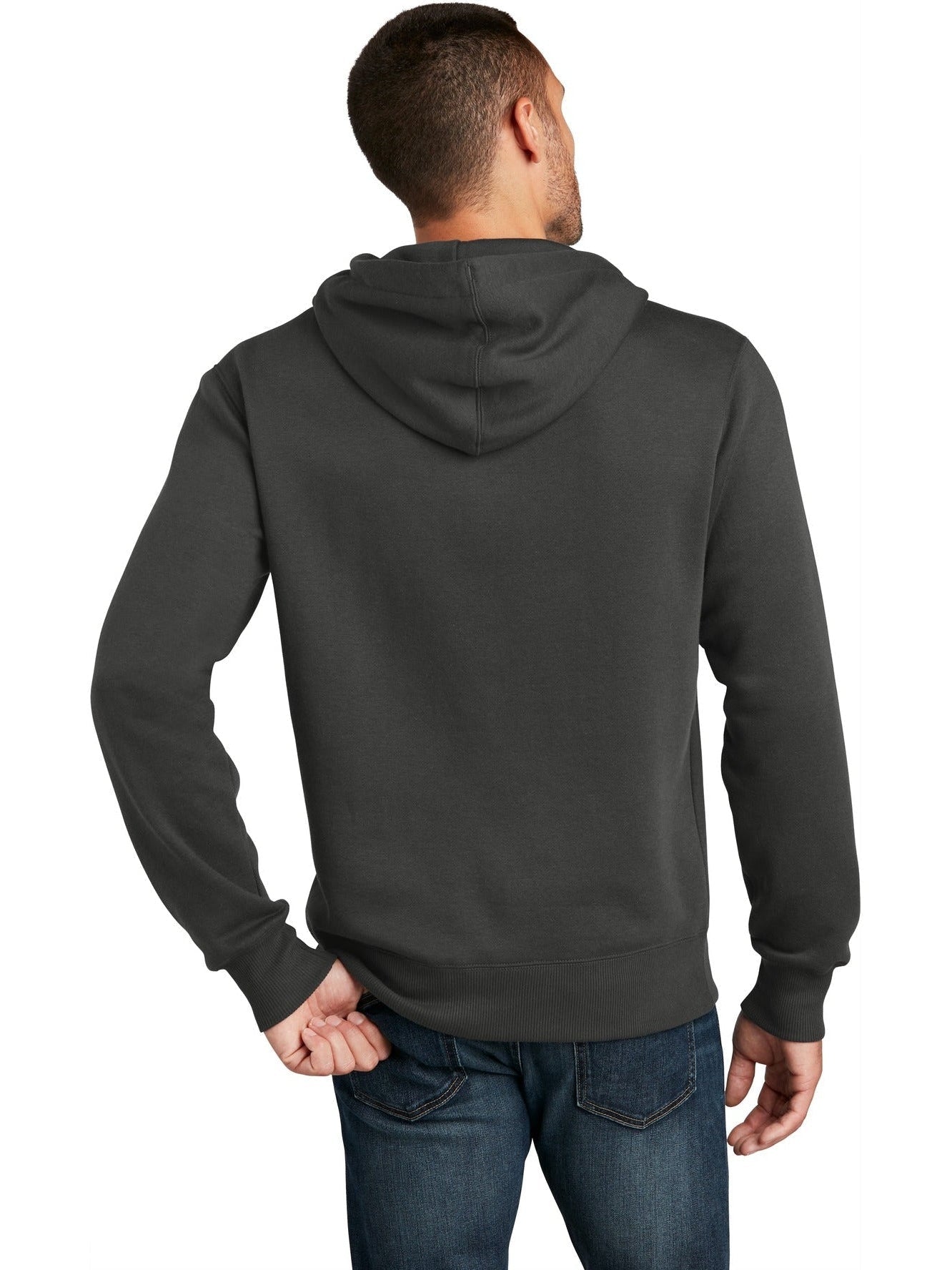 no-logo District Perfect Weight Fleece Hoodie-Regular-District-Thread Logic
