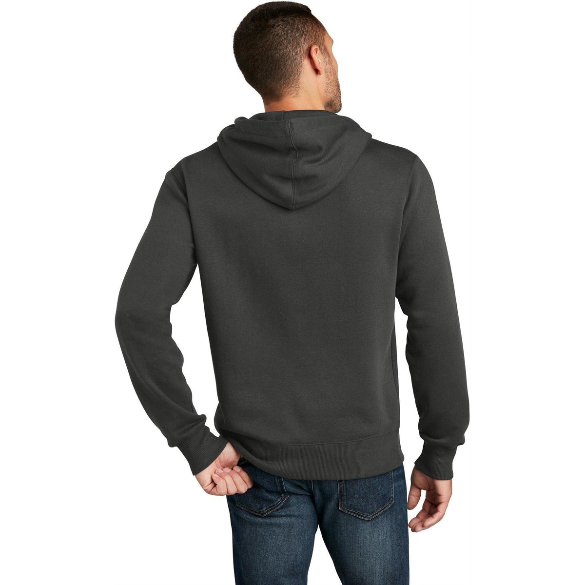 no-logo District Perfect Weight Fleece Hoodie-Regular-District-Thread Logic