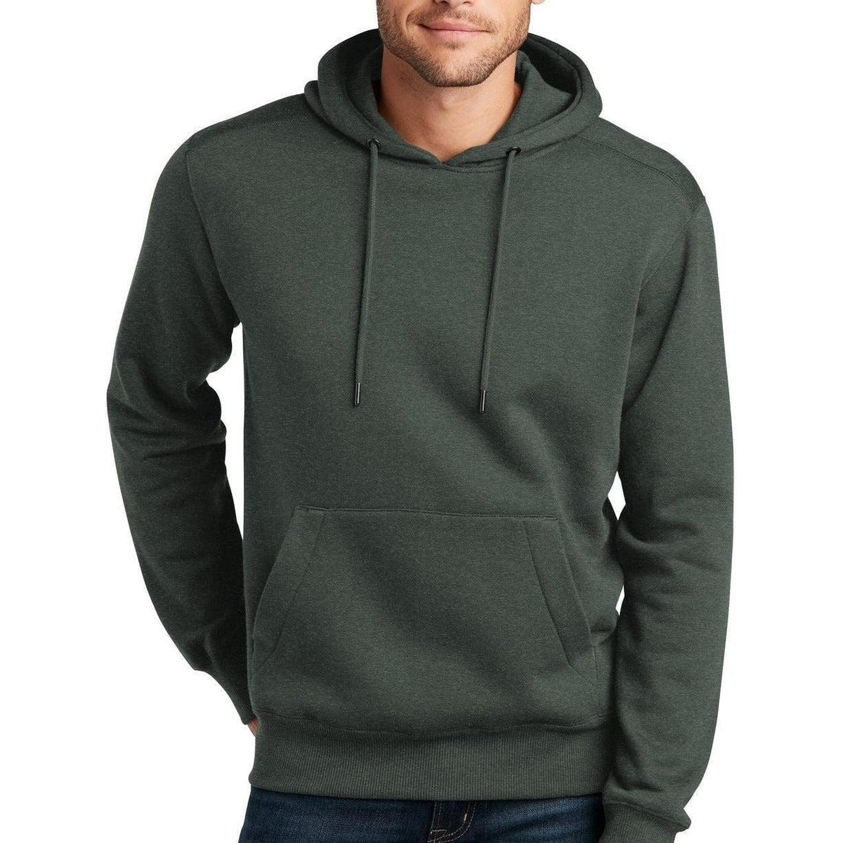 no-logo District Perfect Weight Fleece Hoodie-Regular-District-Thread Logic