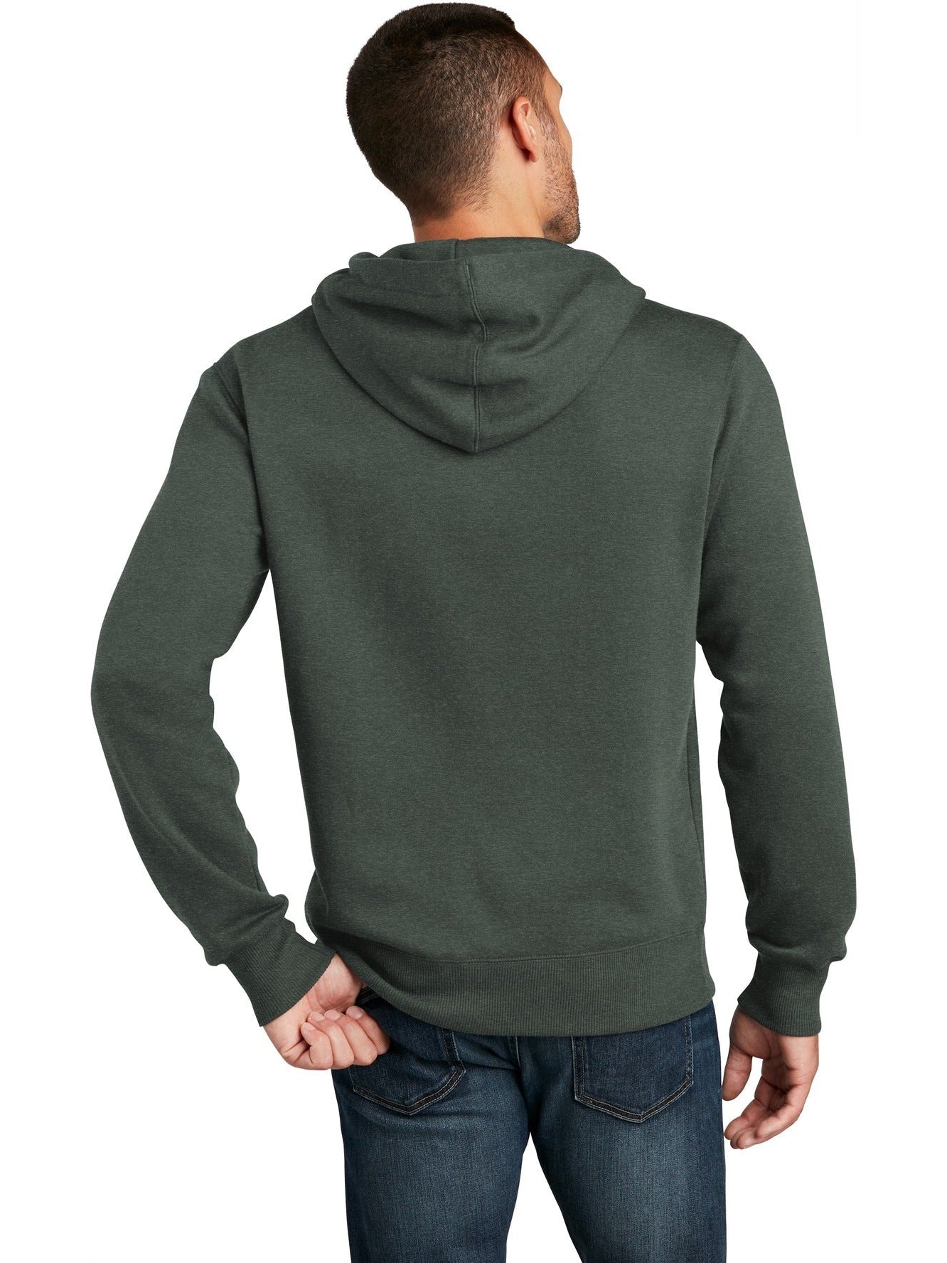 no-logo District Perfect Weight Fleece Hoodie-Regular-District-Thread Logic