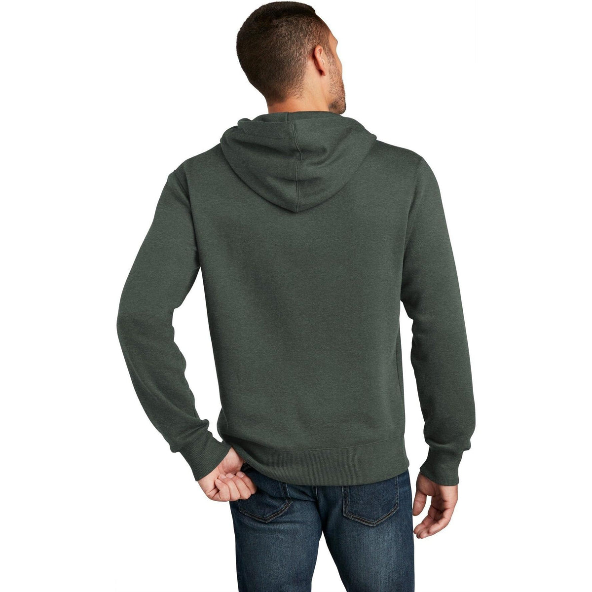 no-logo District Perfect Weight Fleece Hoodie-Regular-District-Thread Logic