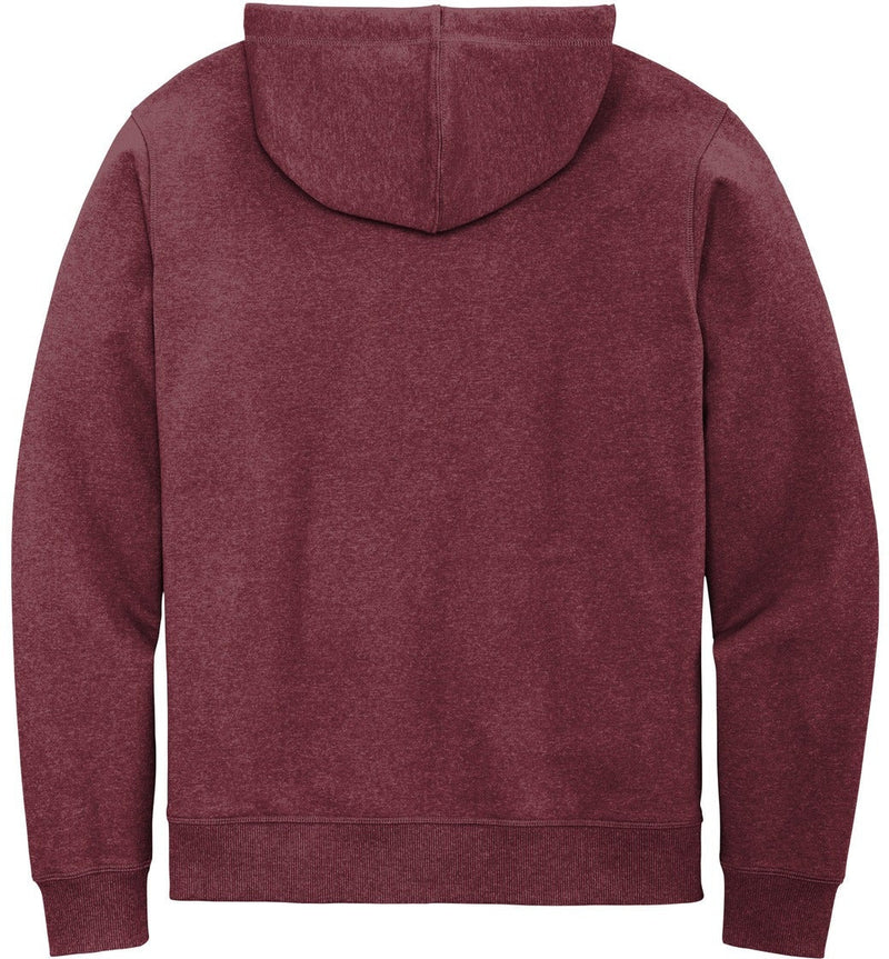 District DT8102 Full-Zip Sweatshirt with Custom Embroidery
