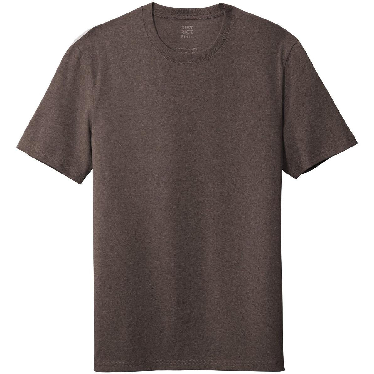 no-logo District Re-Tee-Polos-District-Deep Brown Heather-S-Thread Logic