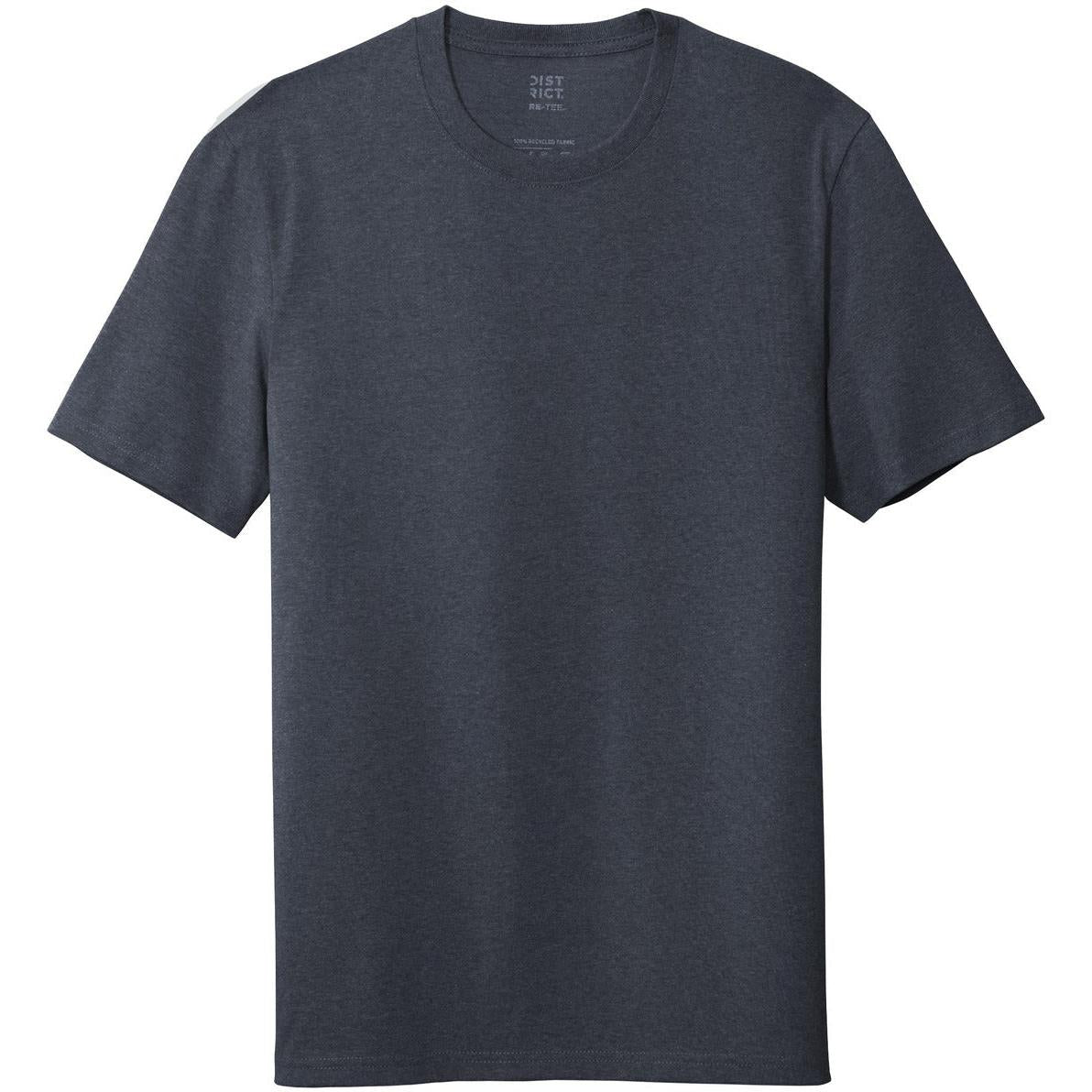 no-logo District Re-Tee-Polos-District-Heathered Navy-S-Thread Logic