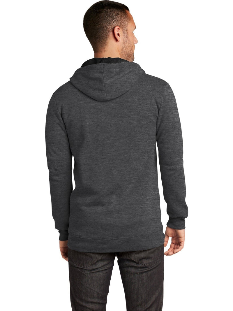 no-logo District The Concert Fleece Full-Zip Hoodie-Regular-District-Thread Logic