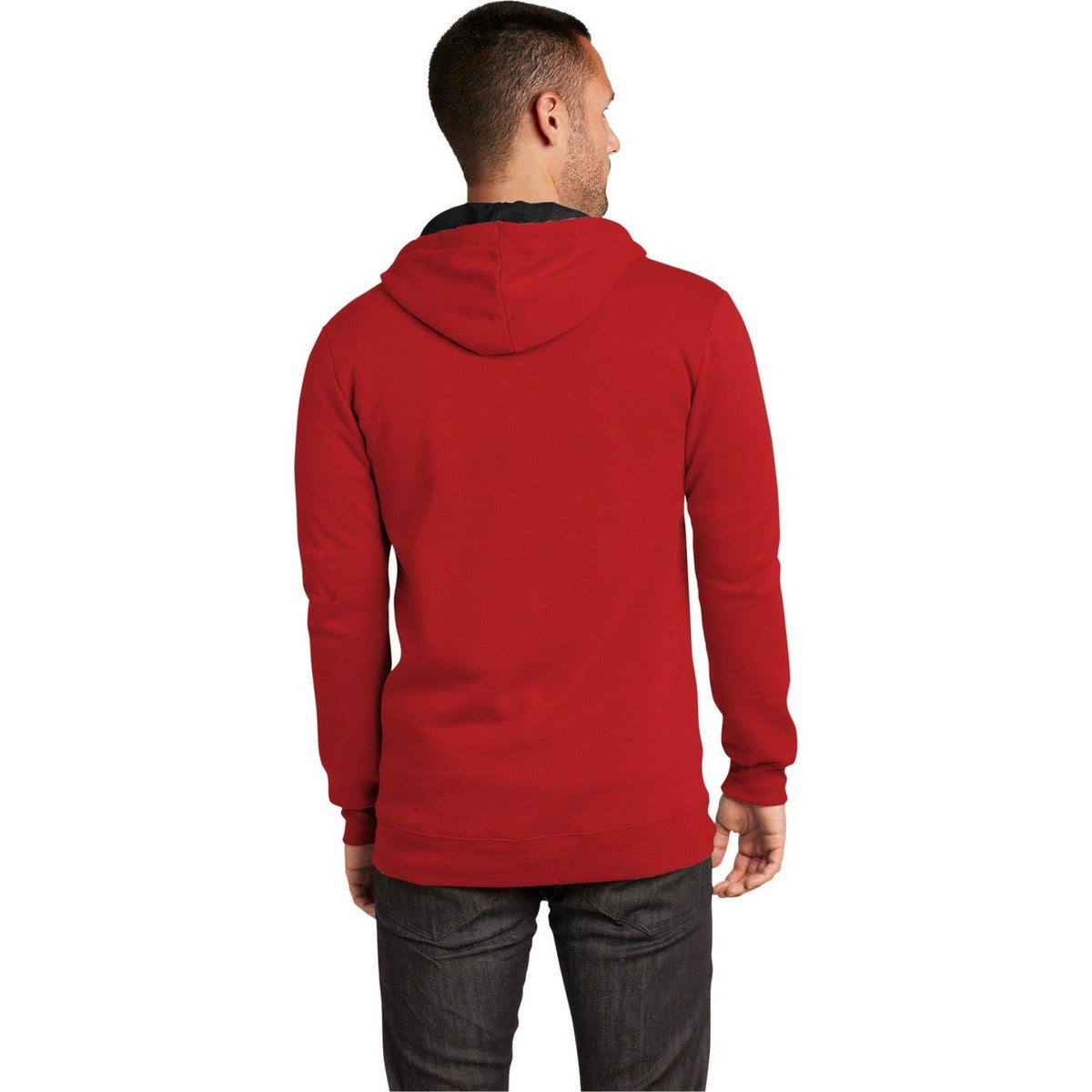 no-logo District The Concert Fleece Full-Zip Hoodie-Regular-District-Thread Logic