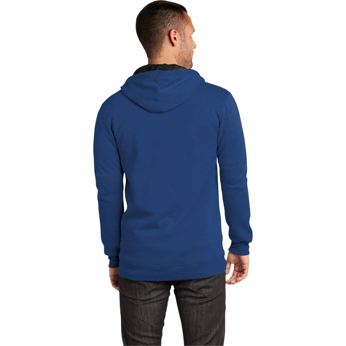 no-logo District The Concert Fleece Full-Zip Hoodie-Regular-District-Thread Logic