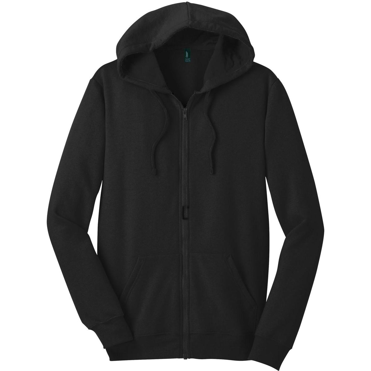no-logo District The Concert Fleece Full-Zip Hoodie