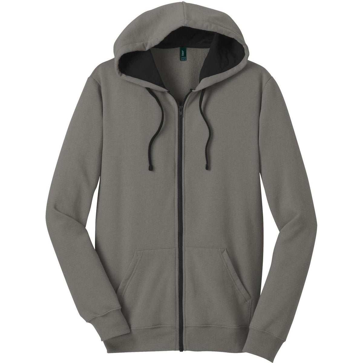 no-logo District The Concert Fleece Full-Zip Hoodie