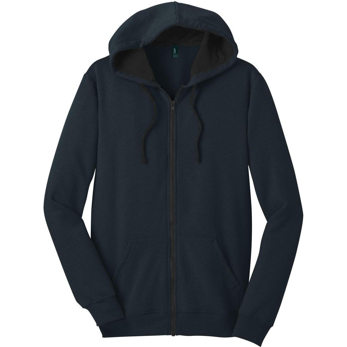 no-logo District The Concert Fleece Full-Zip Hoodie