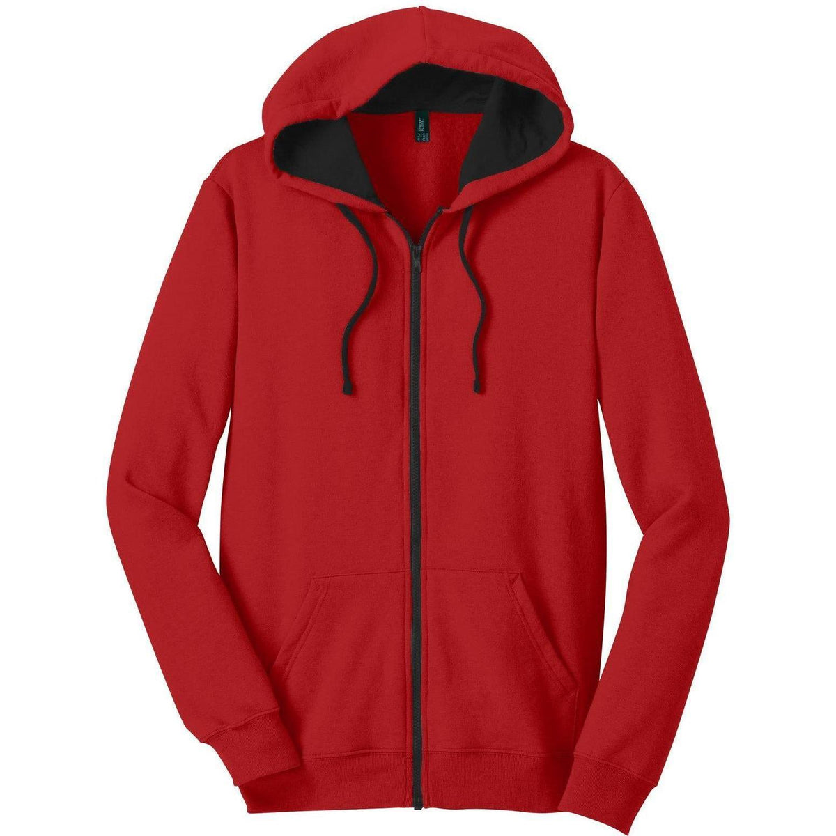 no-logo District The Concert Fleece Full-Zip Hoodie