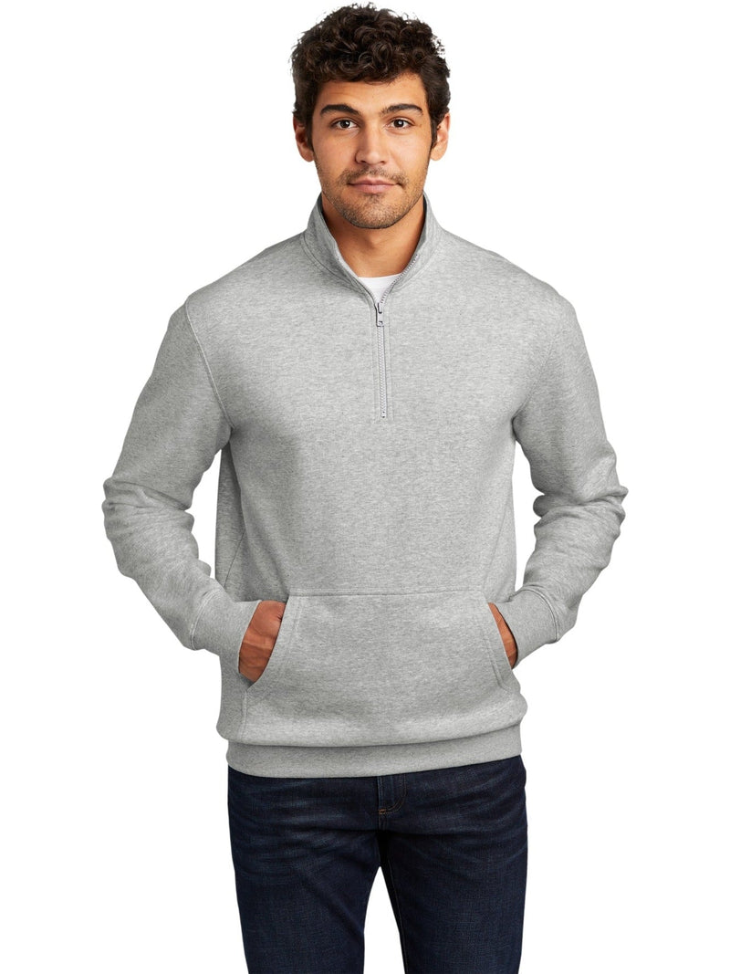 no-logo District V.I.T. Fleece 1/4-Zip-Regular-District-Thread Logic