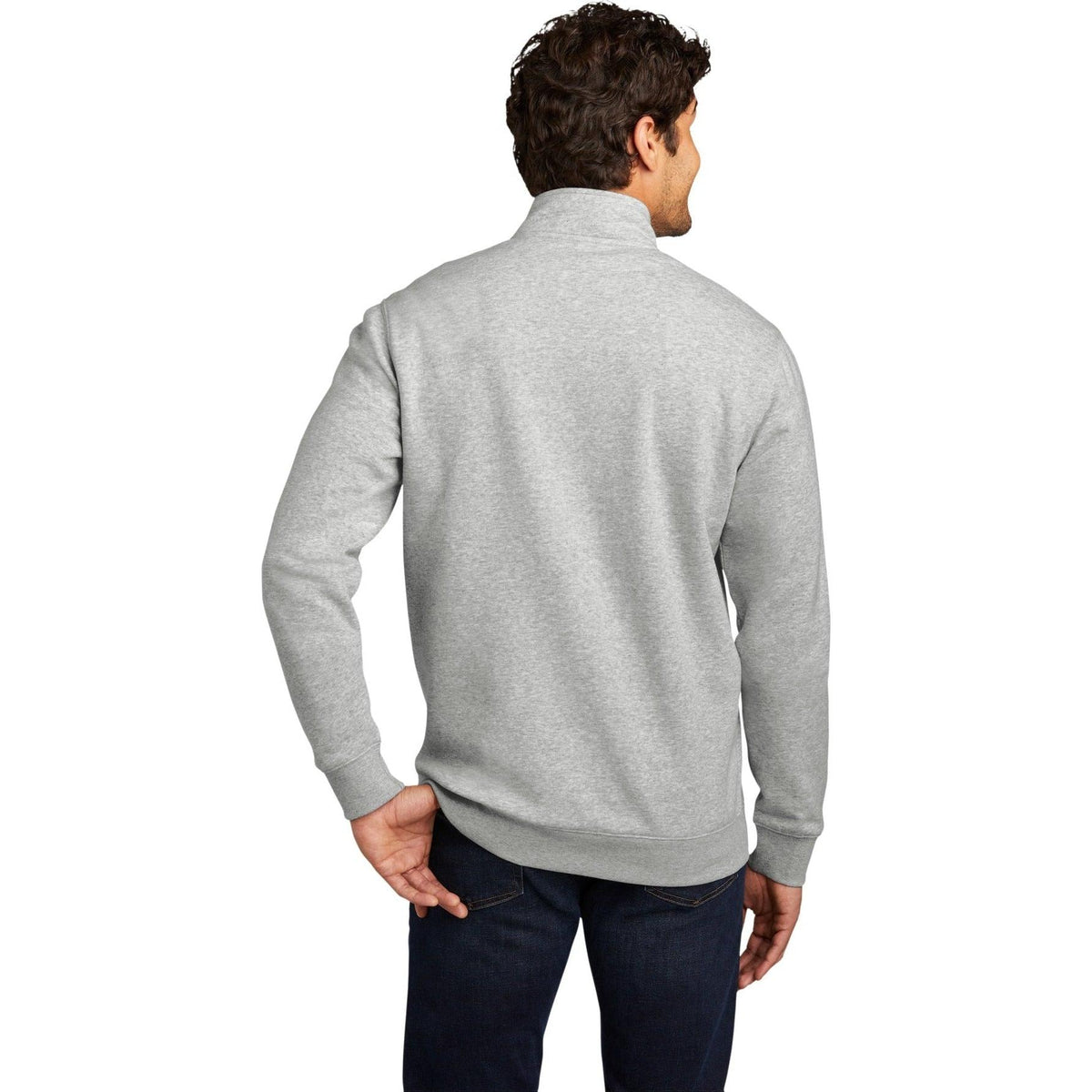 no-logo District V.I.T. Fleece 1/4-Zip-Regular-District-Thread Logic
