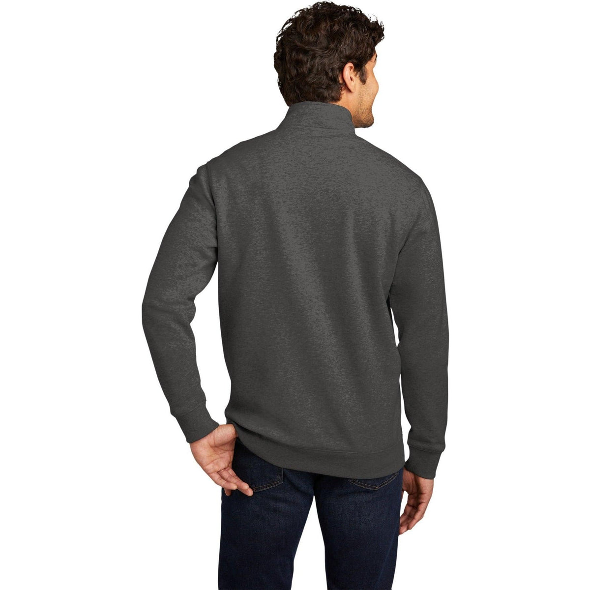 no-logo District V.I.T. Fleece 1/4-Zip-Regular-District-Thread Logic