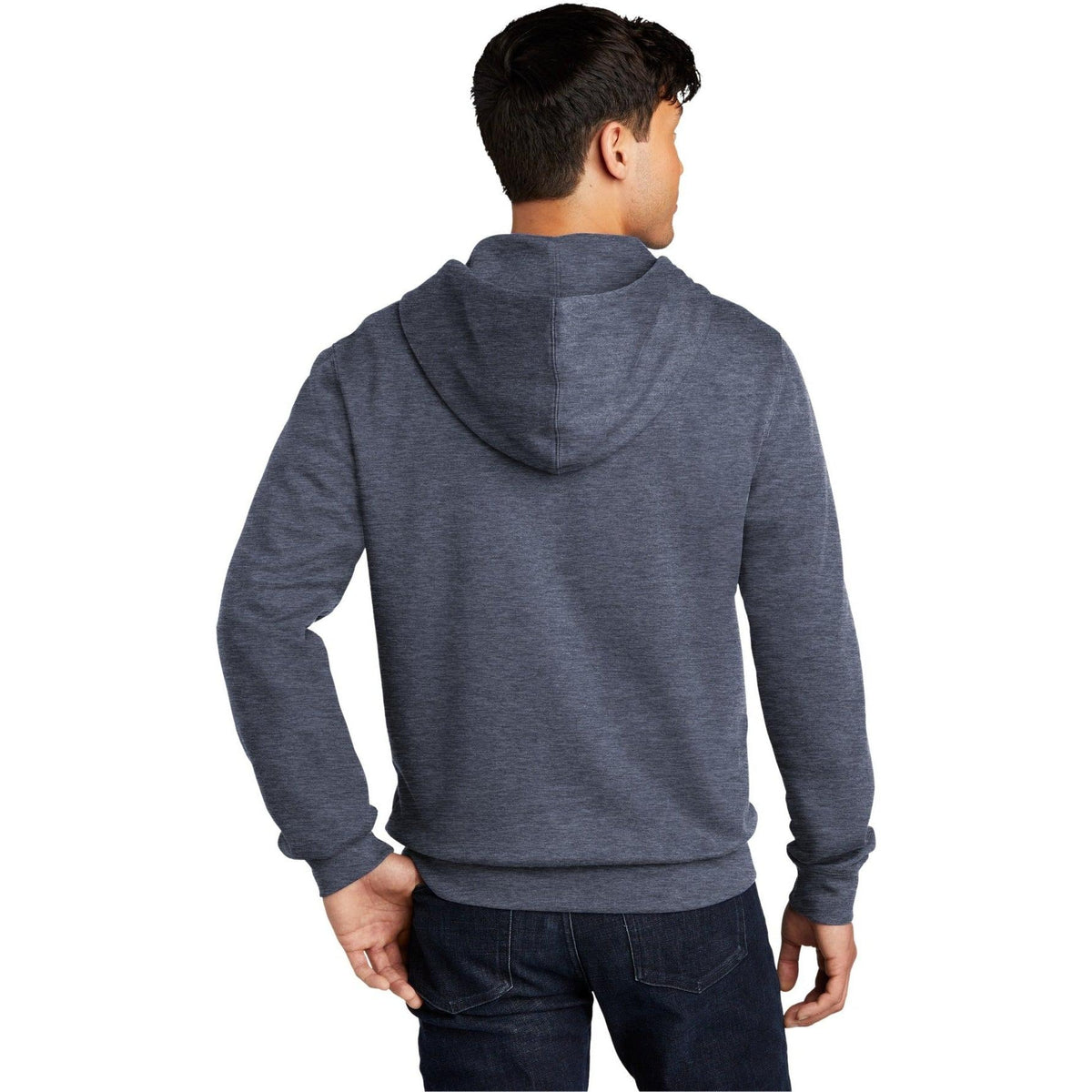 no-logo District V.I.T. Fleece Full-Zip Hoodie-Regular-District-Thread Logic