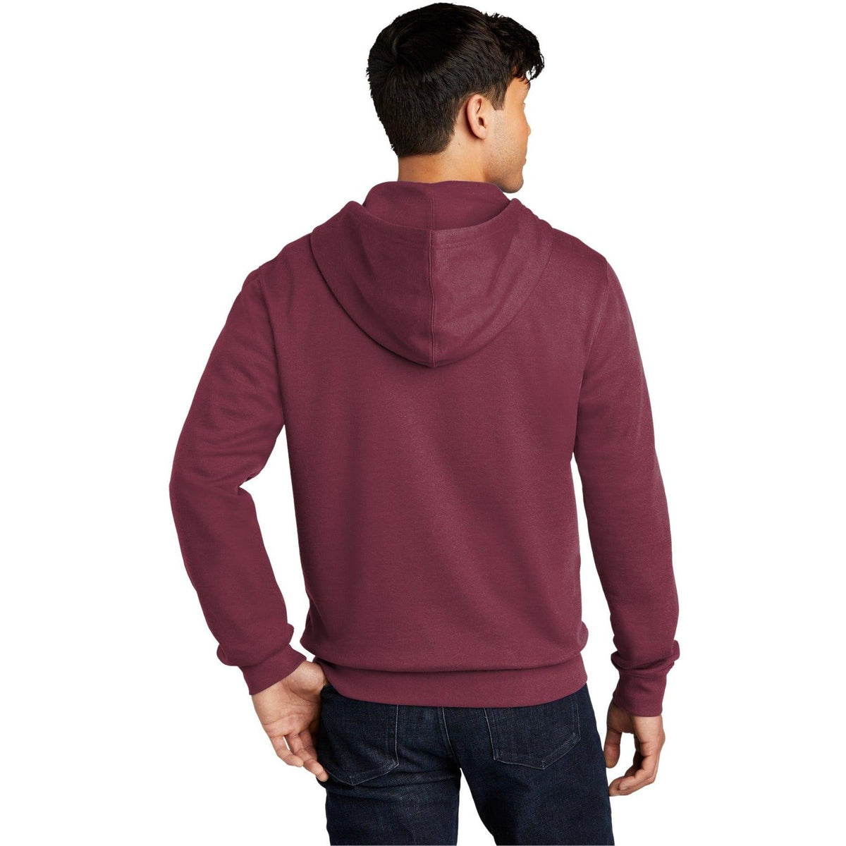 no-logo District V.I.T. Fleece Full-Zip Hoodie-Regular-District-Thread Logic
