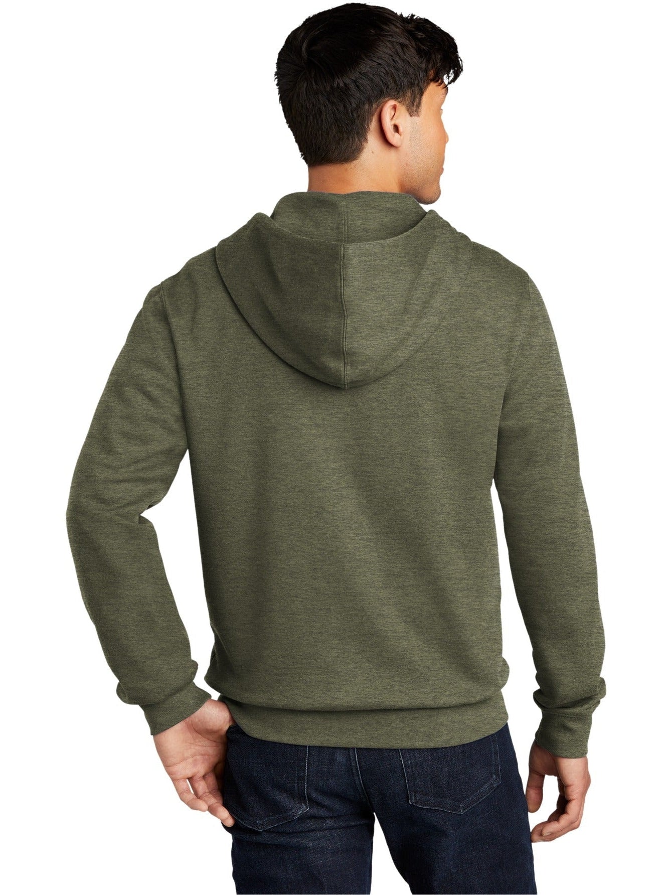 no-logo District V.I.T. Fleece Full-Zip Hoodie-Regular-District-Thread Logic