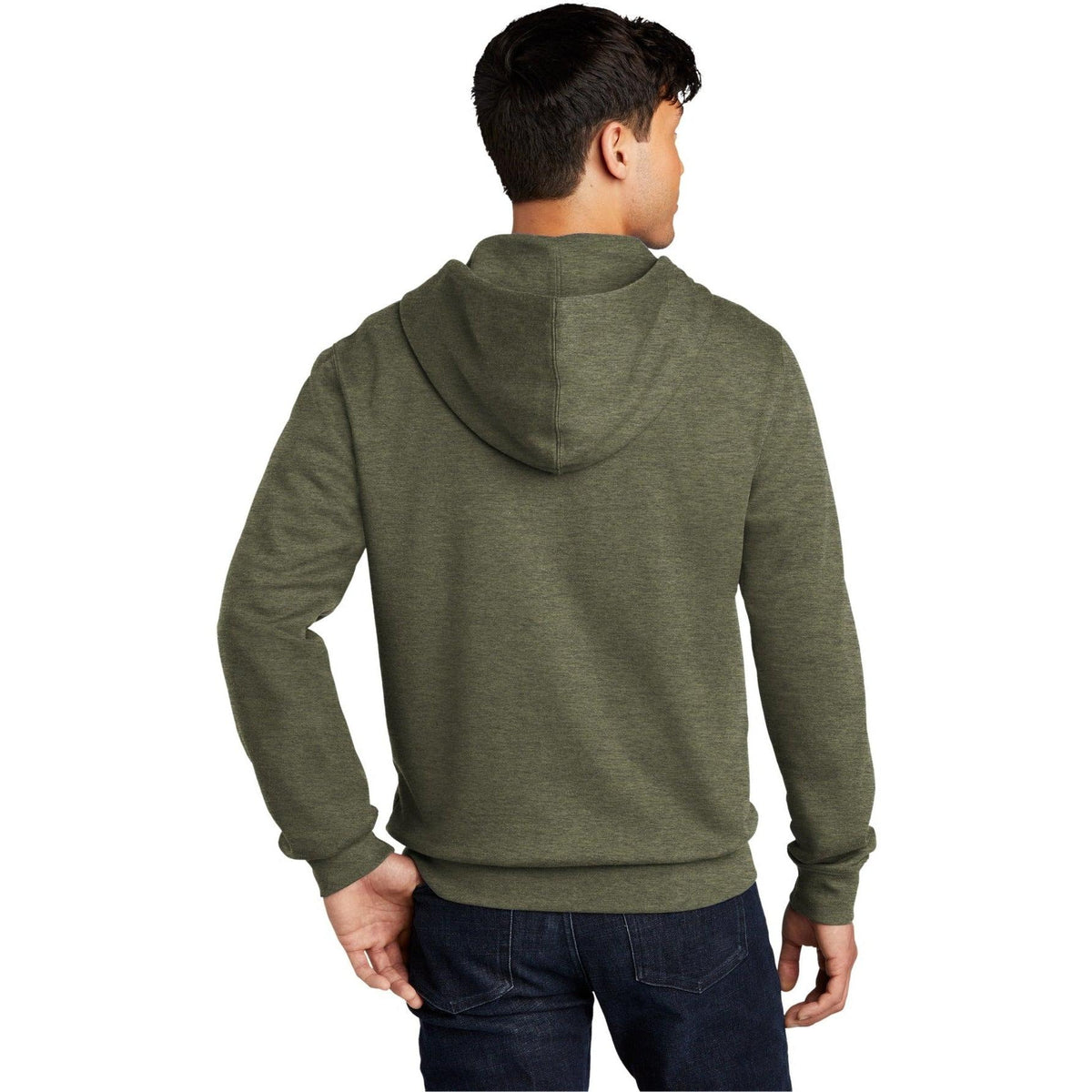 no-logo District V.I.T. Fleece Full-Zip Hoodie-Regular-District-Thread Logic