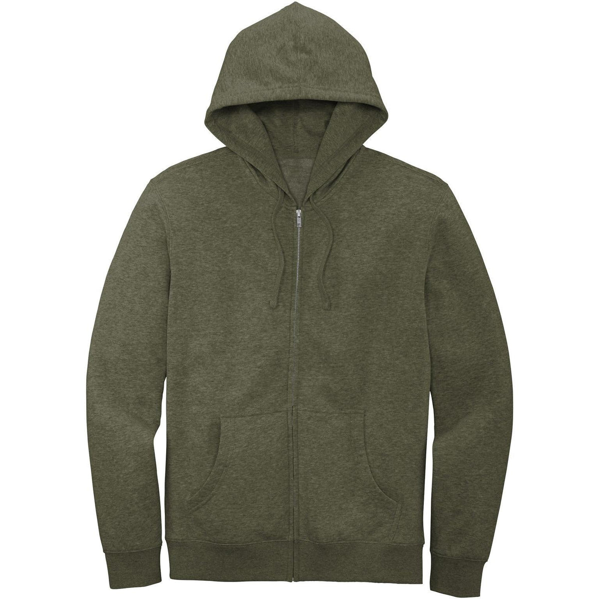 no-logo District V.I.T. Fleece Full-Zip Hoodie