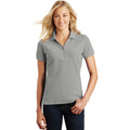 no-logo CLOSEOUT - Eddie Bauer Ladies Cotton Pique Polo-Eddie Bauer-Chrome-L-Thread Logic