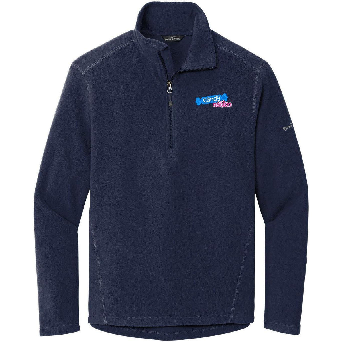 no-logo Eddie Bauer 1/2 Zip Microfleece Jacket-Regular-Eddie Bauer-Thread Logic