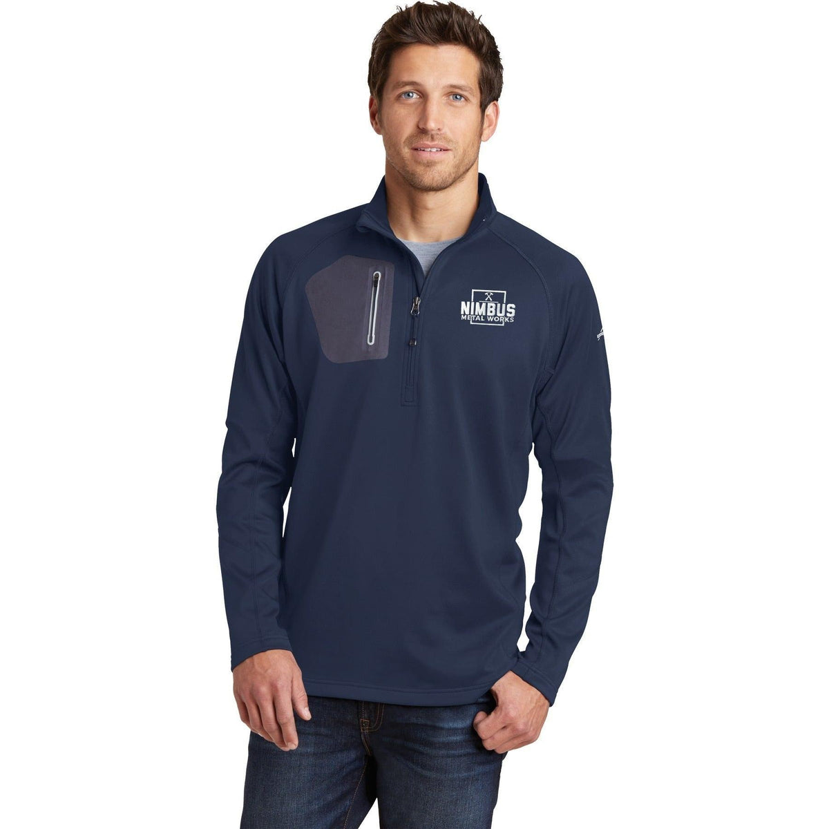 no-logo Eddie Bauer 1/2 Zip Performance Fleece Jacket-Active-Eddie Bauer-Thread Logic