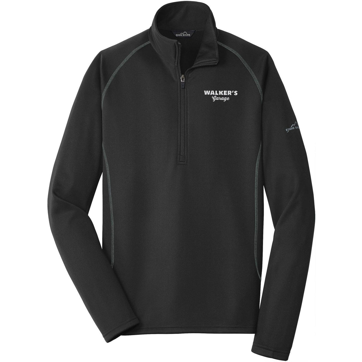 no-logo Eddie Bauer 1/2-Zip Base Layer Fleece-Quarter Zips-Eddie Bauer-Thread Logic