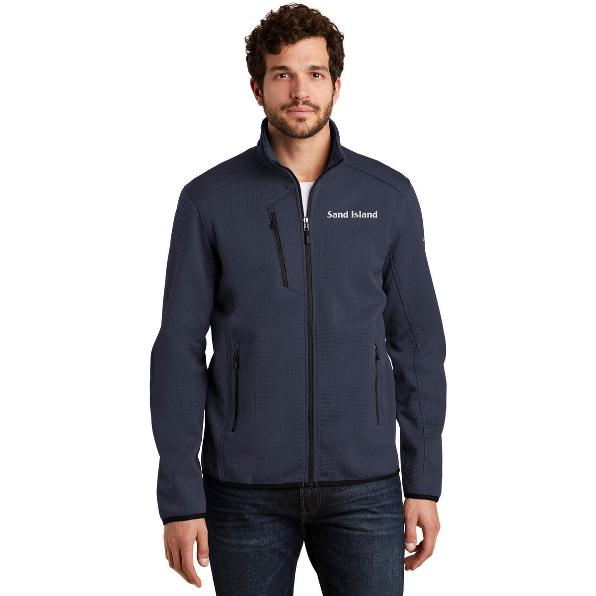 no-logo Eddie Bauer Dash Full-Zip Fleece Jacket-Regular-Eddie Bauer-Thread Logic