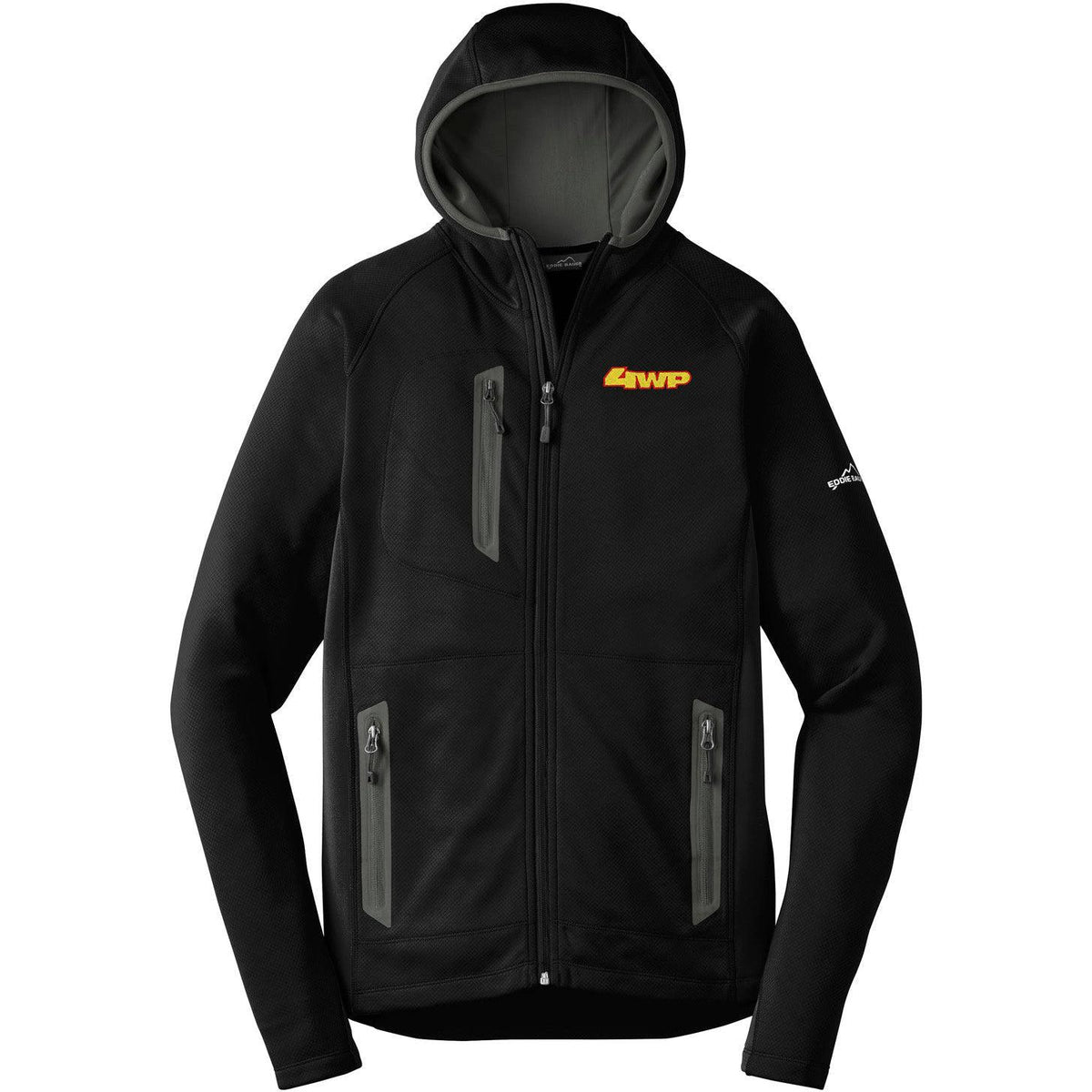no-logo Eddie Bauer Sport Hooded Full-Zip Fleece Jacket-Regular-Eddie Bauer-Thread Logic
