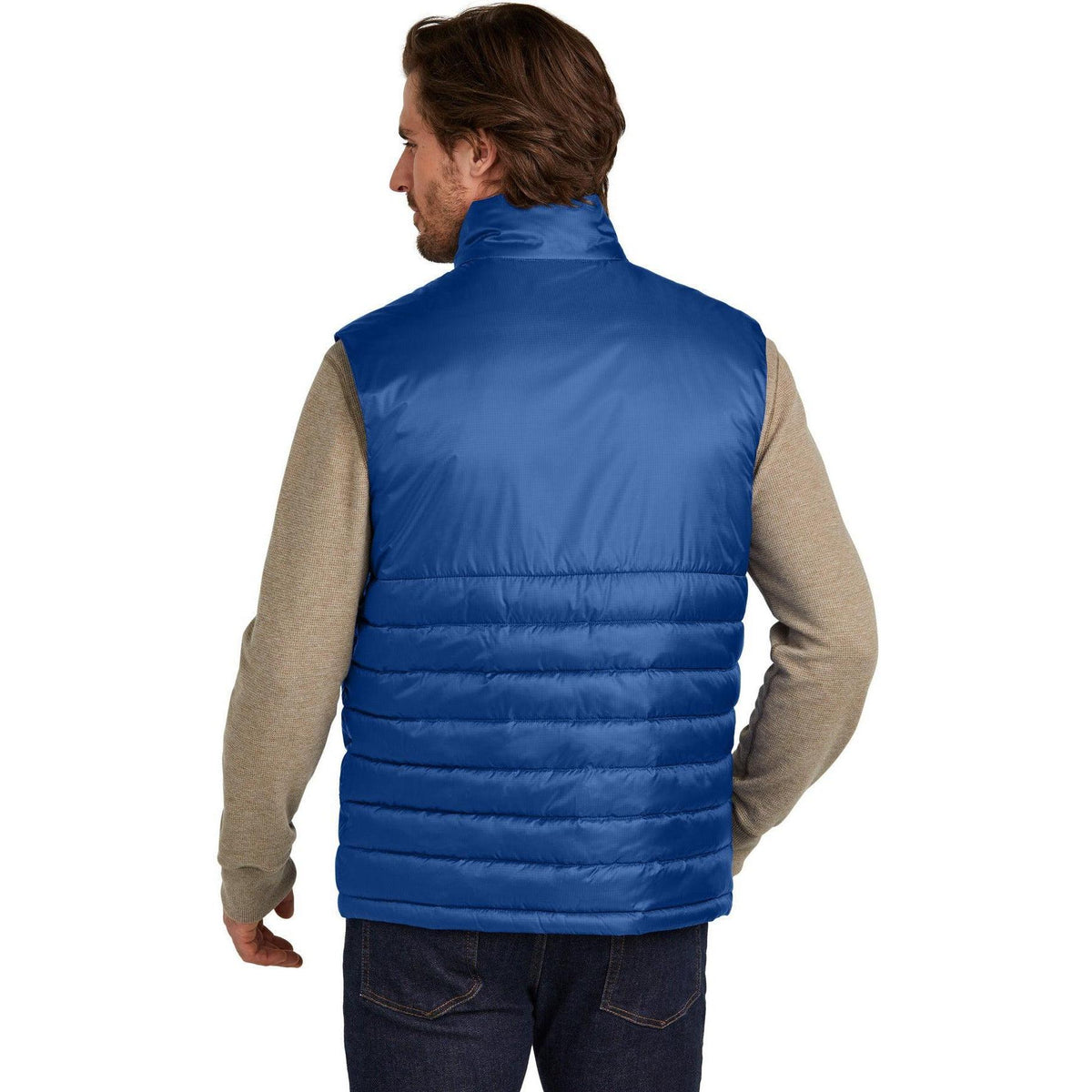 no-logo Eddie Bauer Quilted Vest-Eddie Bauer-Thread Logic