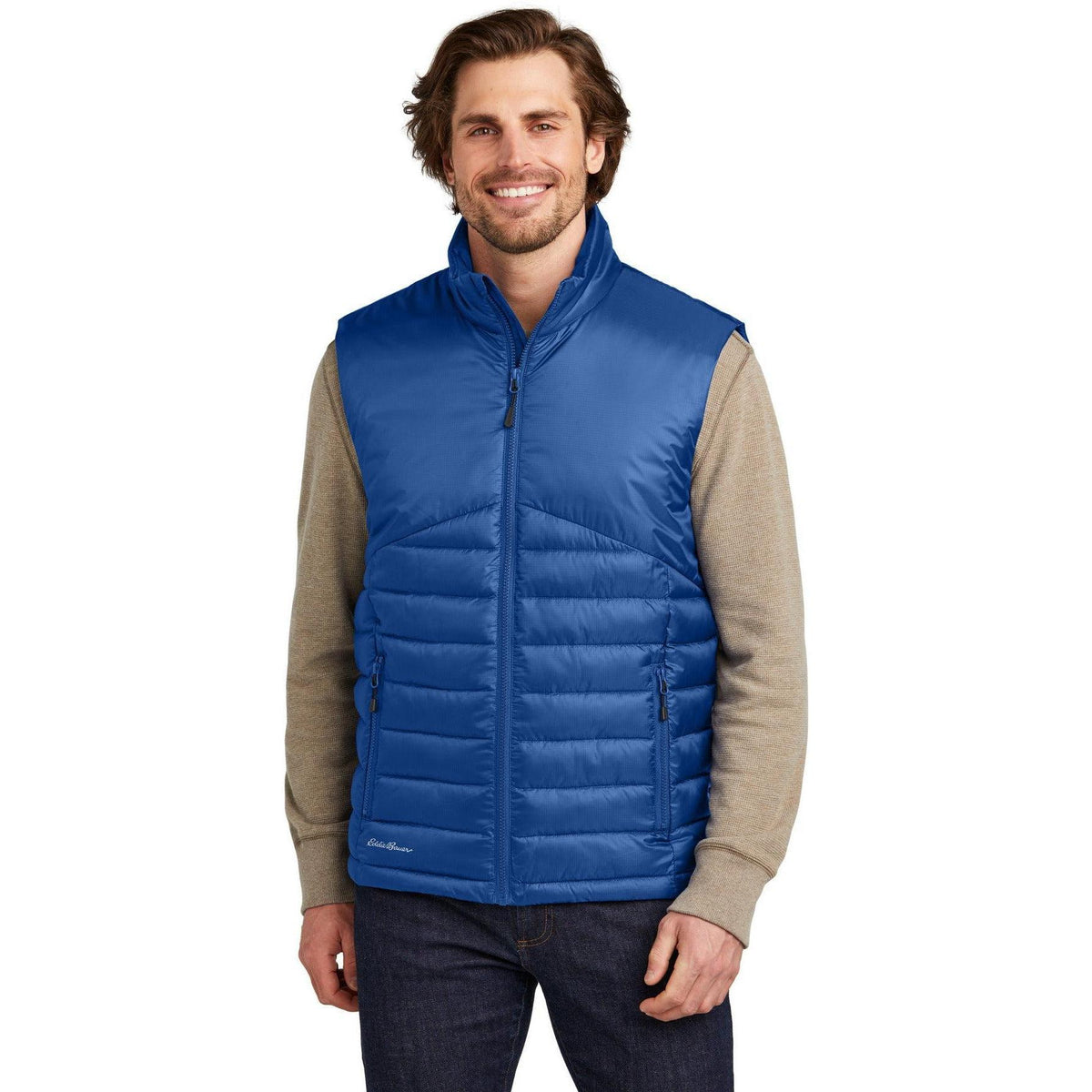 no-logo Eddie Bauer Quilted Vest-Eddie Bauer-Thread Logic