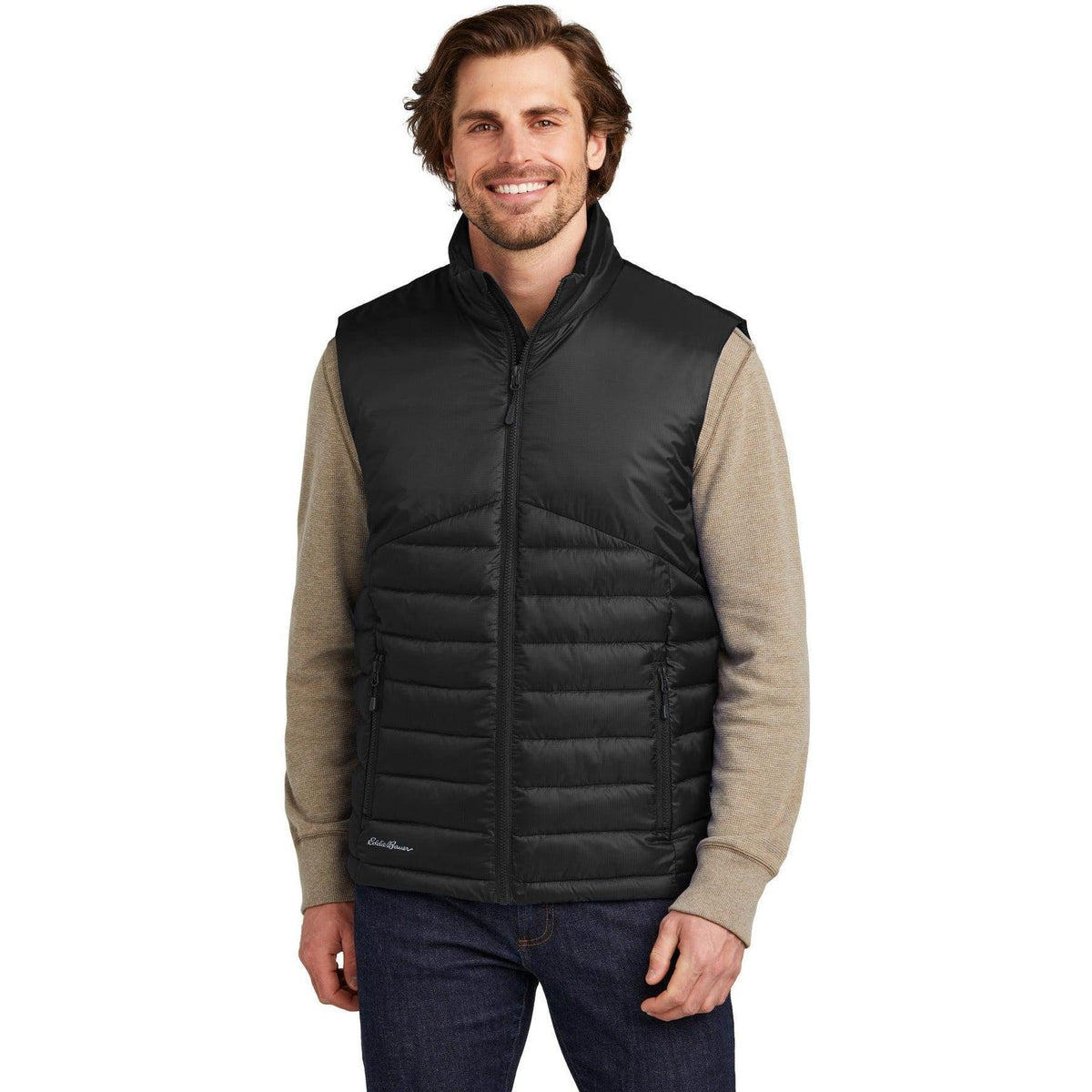 no-logo Eddie Bauer Quilted Vest-Eddie Bauer-Thread Logic