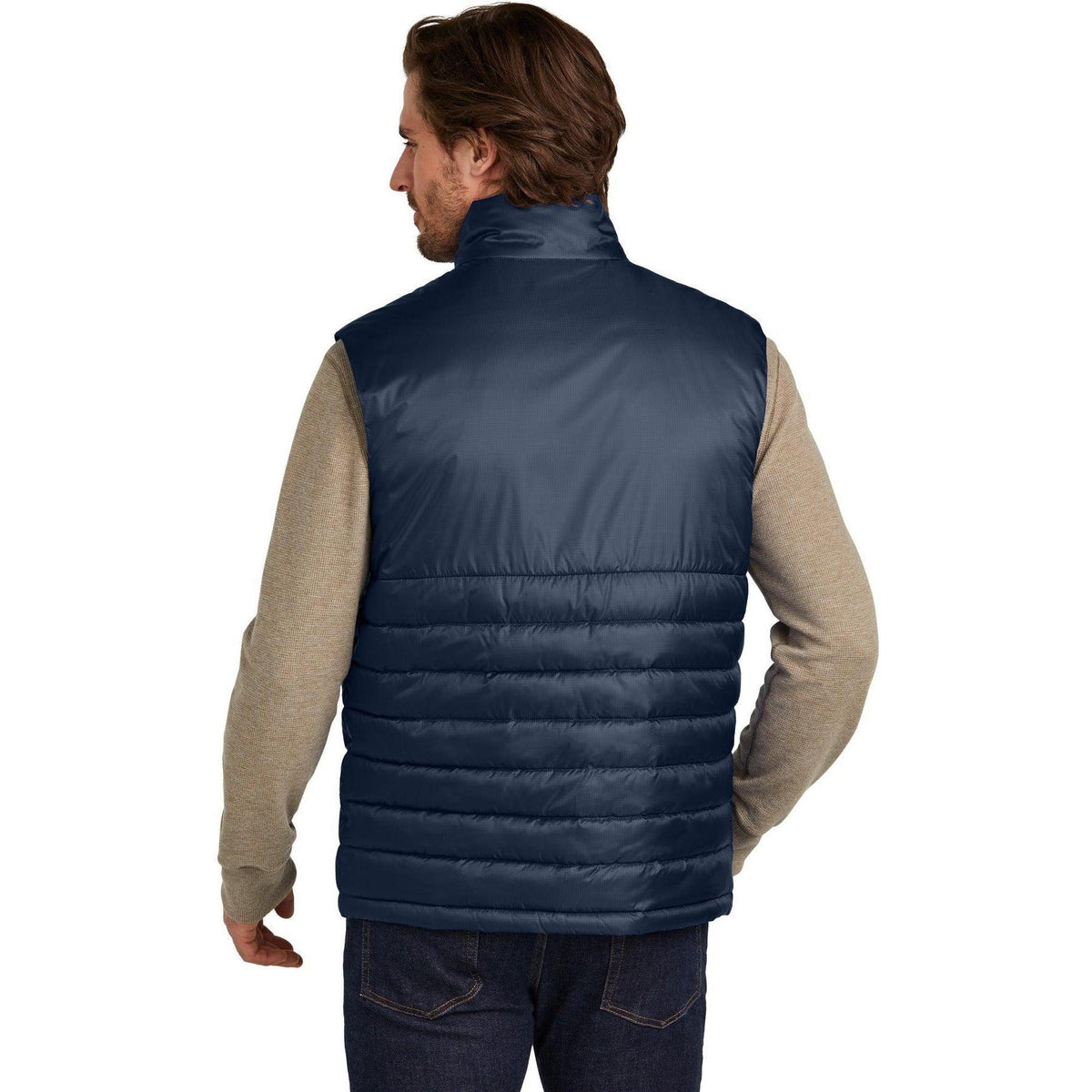 no-logo Eddie Bauer Quilted Vest-Eddie Bauer-Thread Logic