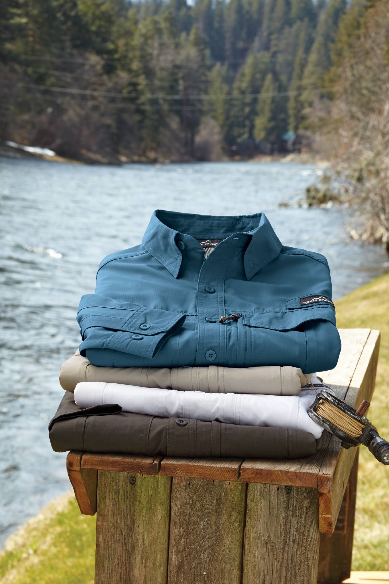 Eddie Bauer Short Sleeve Performance Fishing Shirt | Thread