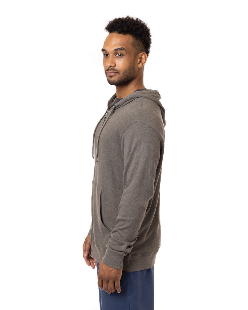 no-logo Econscious Unisex Hemp Hero Full-Zip hooded Sweatshirt-Men's Layering-econscious-Thread Logic