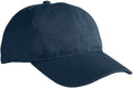  Econscious Washed Hemp Unstructured Baseball Cap-Caps-econscious-Navy-OSFA-Thread Logic no-logo